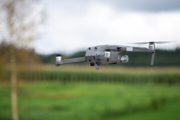 drone in flight