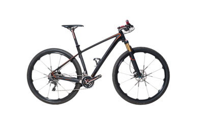 Sport Isolated objects. Bicycle on transparent background.	