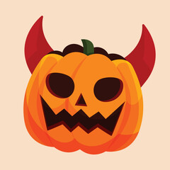 cartoon halloween issolated vector
