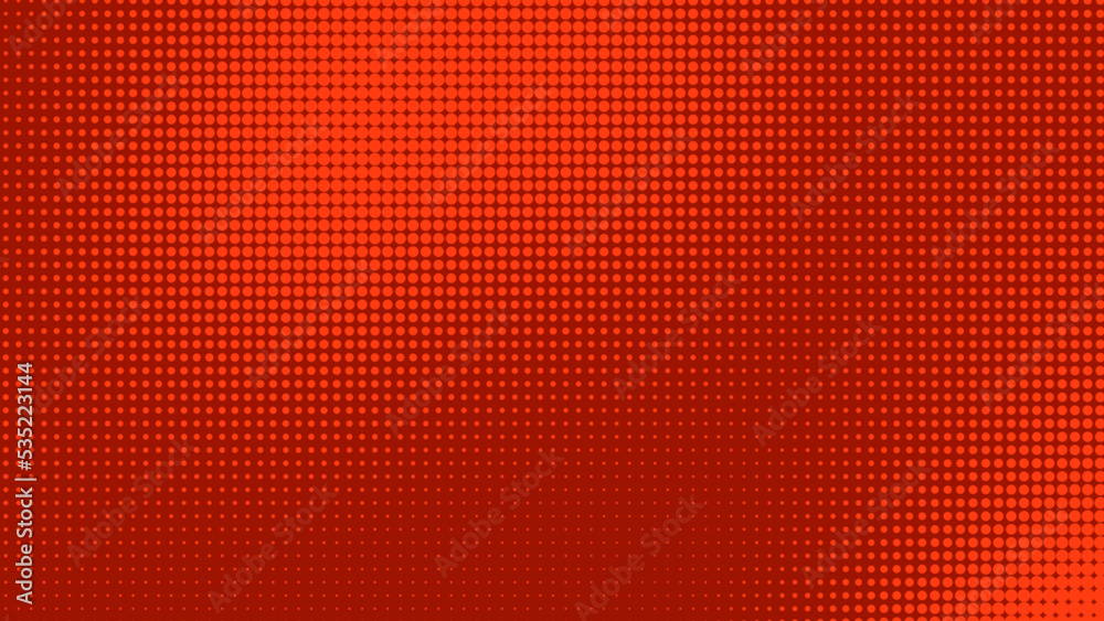 Poster dots halftone red purple color pattern gradient texture with technology digital background. dots pop