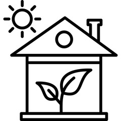 Green House Icon