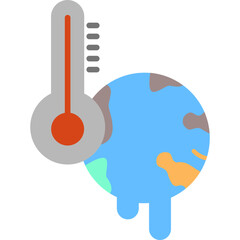 Global Warming Icon