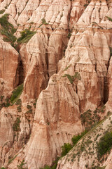 Red Ravine in Romania landscape
