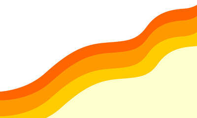 orange yellow hot shade colour lines wave curve abstract background