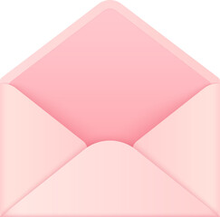 pink paper envelope