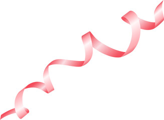 spiral pink ribbon