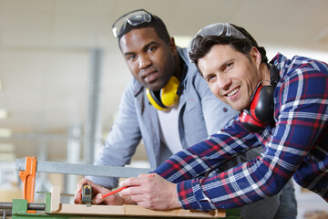 a carpenter and his apprentice
