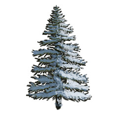 watercolor christmas tree