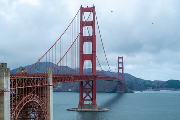 Golden Gate Bridge in San Francisco, USA