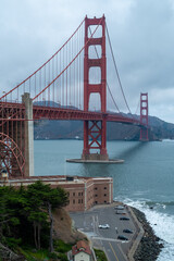 Golden Gate Bridge in San Francisco, USA