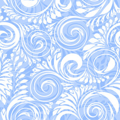 Stoffe zum Nähen Vector seamless curves pattern