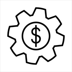 Productivity Icon Logo Design Vector Template Illustration Sign And Symbol Pixels Perfect