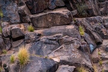 An overlooking view of Gold Canyon, Arizona