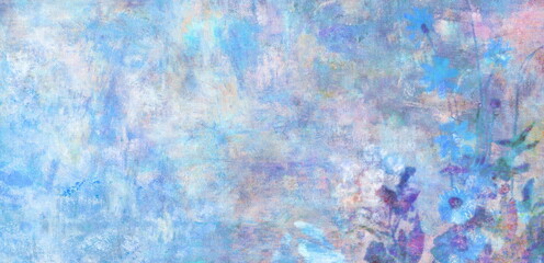 blue wall grunge design texture background wallpaper