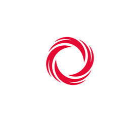 Vortex Logo - Core Symbol - Abstract Circular Swirl Icon