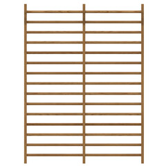 3D rendering illustration of a double Swedish ladder