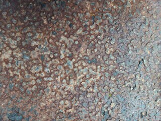 Close-up of rusty 