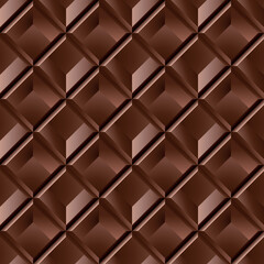Tafel Schokolade - nahtlos Hintergrund, seamless background