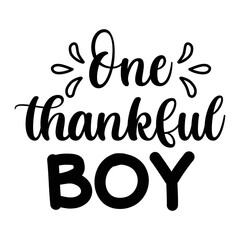 One Thankful Boy T-shirt, Fall SVG Bundle, Fall Svg,  Thanksgiving Svg, Fall Svg Designs, Fall Svg Sign, Fall Shirt, Fall SVG Shirt Print Template