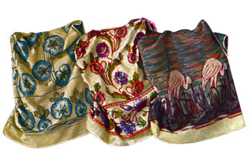 Colorful Bed Blankets – 1910s Vintage Chromolithography Illustration