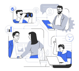 Teamwork business collection