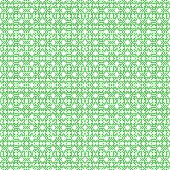 The green chain design in fabric seamless pattern