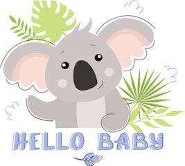 Portrait of a cute koala © oksana