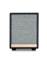 Modern bluetooth speaker isolated on white background.
