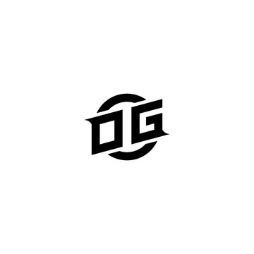 OG Premium esport logo design Initials vector