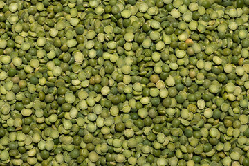 Green lentils background