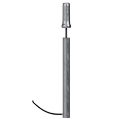 3d rendering illustration of a bicycle pump