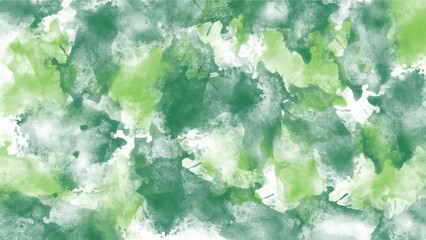 Green watercolor background for textures backgrounds and web banners design