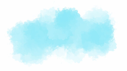 Obraz premium Blue watercolor background for textures backgrounds and web banners design