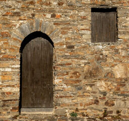 Porte d'antan