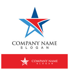 Obraz premium star vector icon template