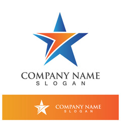 Obraz premium star vector icon template