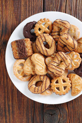 Biscuit cookies assortment