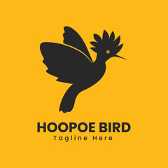 Hoope bird logo design template