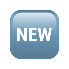 New button emoji icon. Multimedia symbol modern, simple, vector, icon for website design, mobile app, ui. Vector Illustration