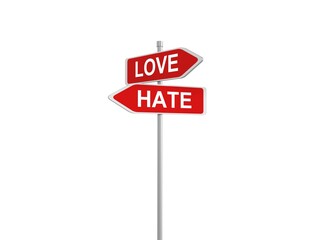 sign with two directions