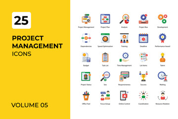 Project Management icons collection.
