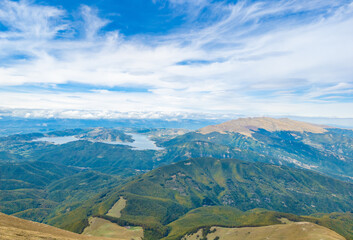 Appennini mountains, Italy - The mountain summit of central Italy, Abruzzo region, over 2000...