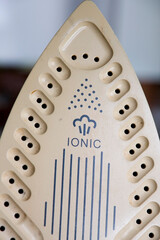 Dampfbügeleisen Unterseite