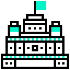 Obraz premium Chapultepec icon