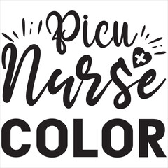 Picu nurse color