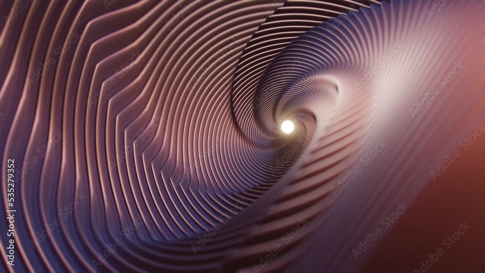 Poster Wonderful Abstract colourful swirl ratio background. Starburst dynamic wave. 3d rendering illustration  Background pattern for design.