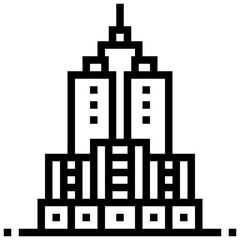 Obraz premium height icon