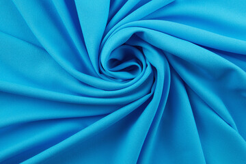 draped red silk fabric of satin weave, texture, background