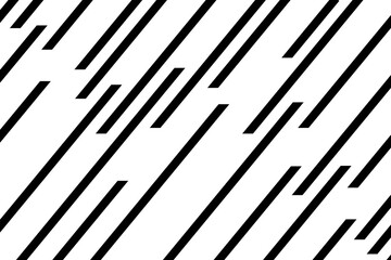 Abstract Modern Stripes Lines Black and White Vector Background
