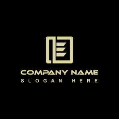 creative e logo design